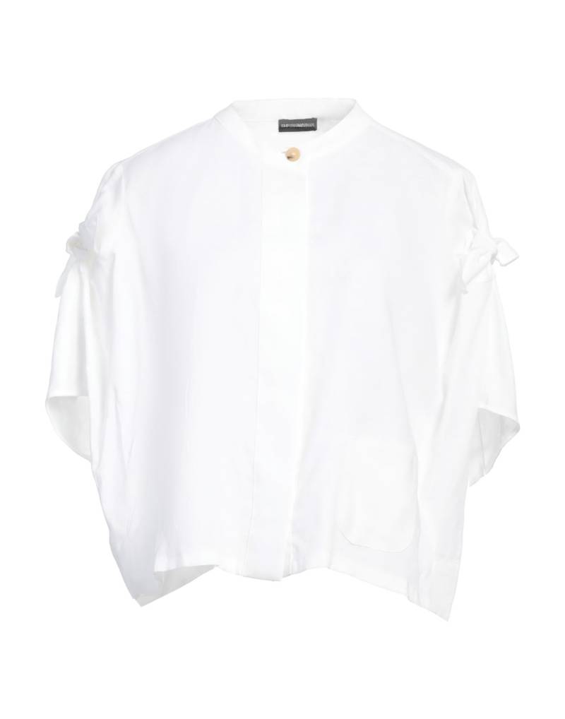EMPORIO ARMANI Hemd Damen Weiß von EMPORIO ARMANI