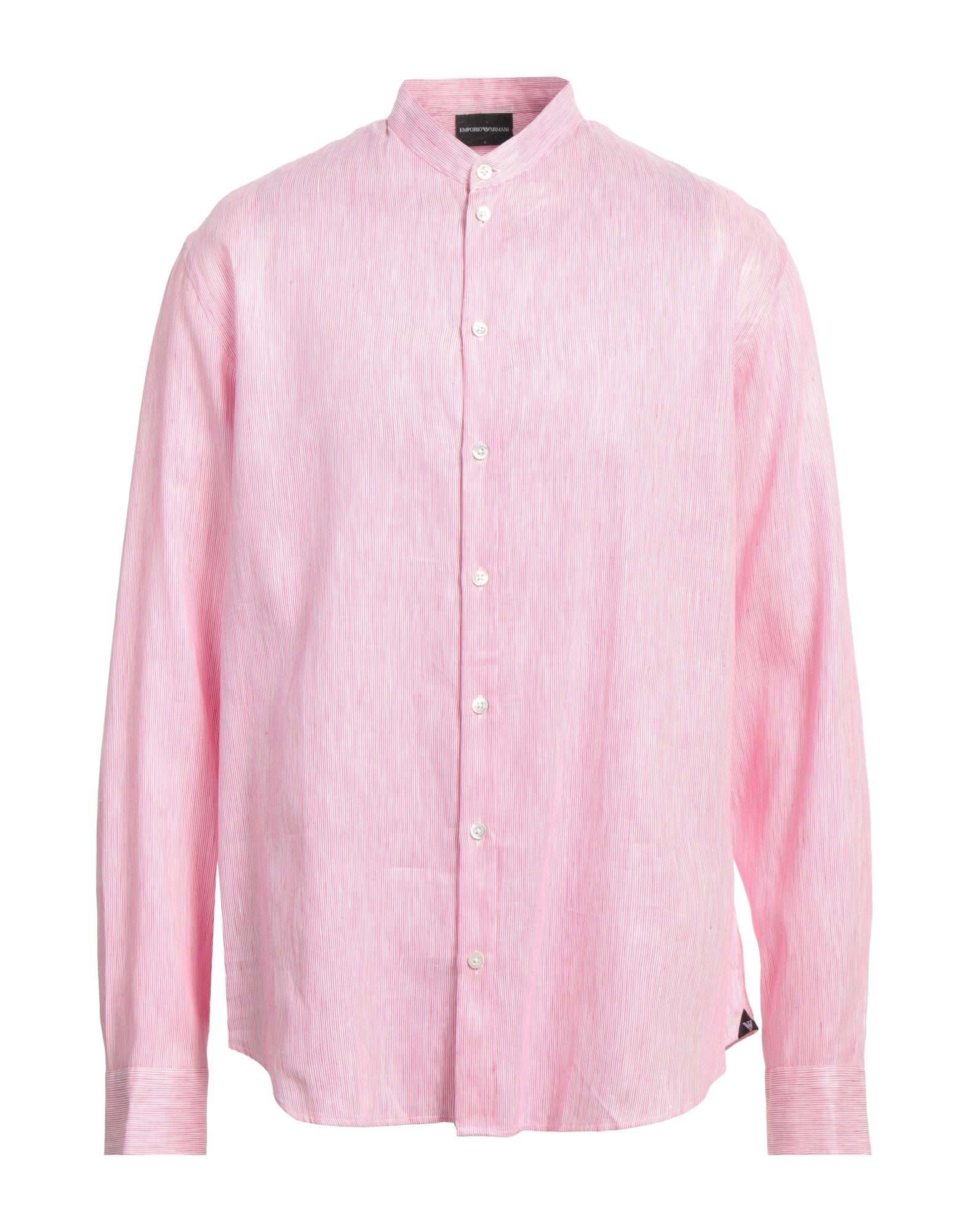 EMPORIO ARMANI Hemd Herren Fuchsia von EMPORIO ARMANI