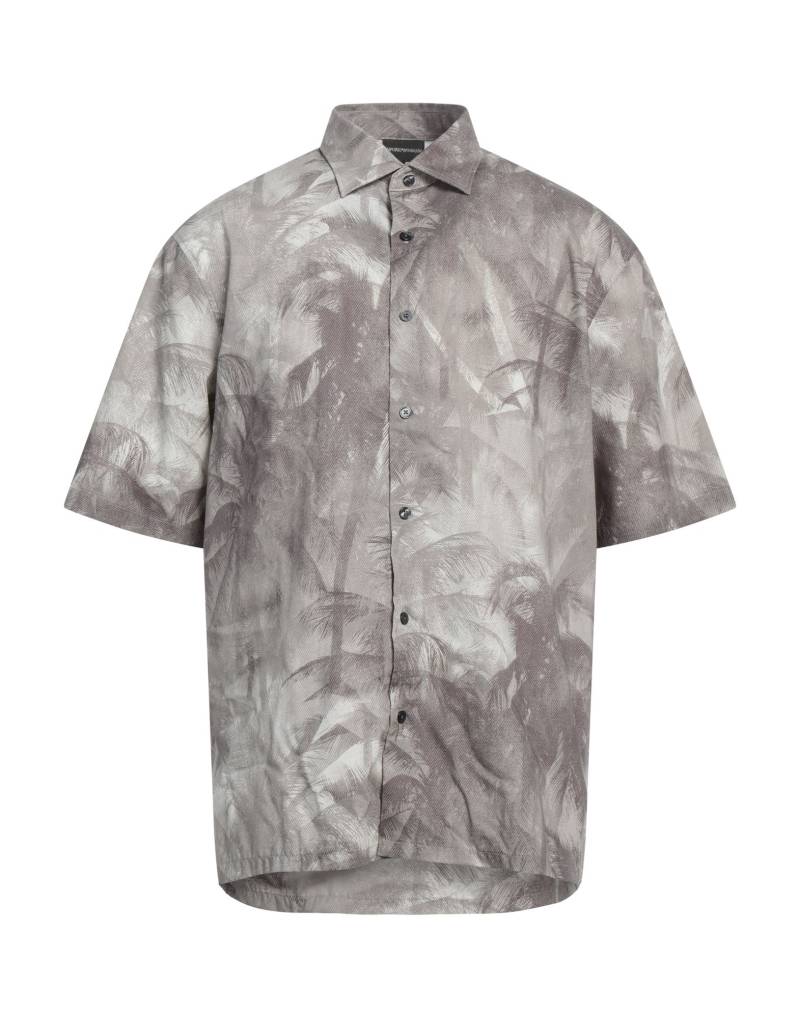 EMPORIO ARMANI Hemd Herren Grau von EMPORIO ARMANI
