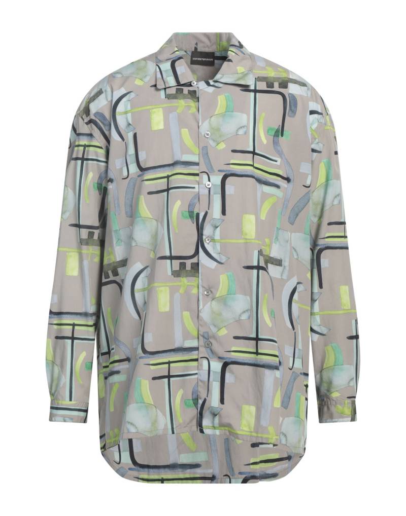 EMPORIO ARMANI Hemd Herren Maulwurfsgrau von EMPORIO ARMANI