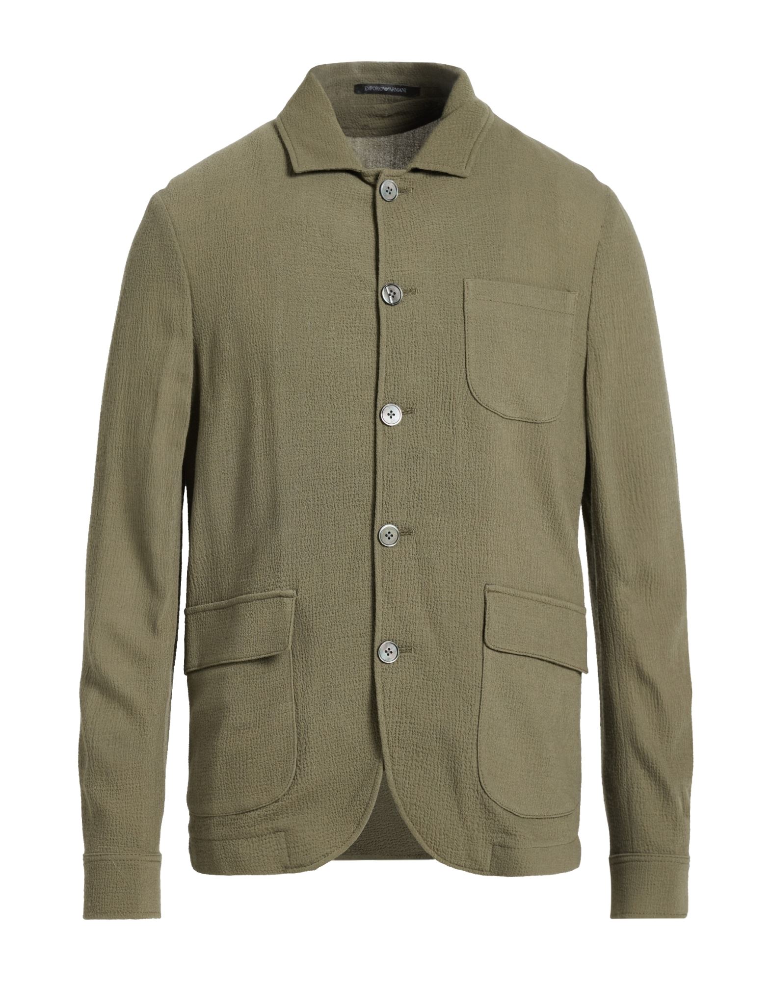 EMPORIO ARMANI Hemd Herren Militärgrün von EMPORIO ARMANI