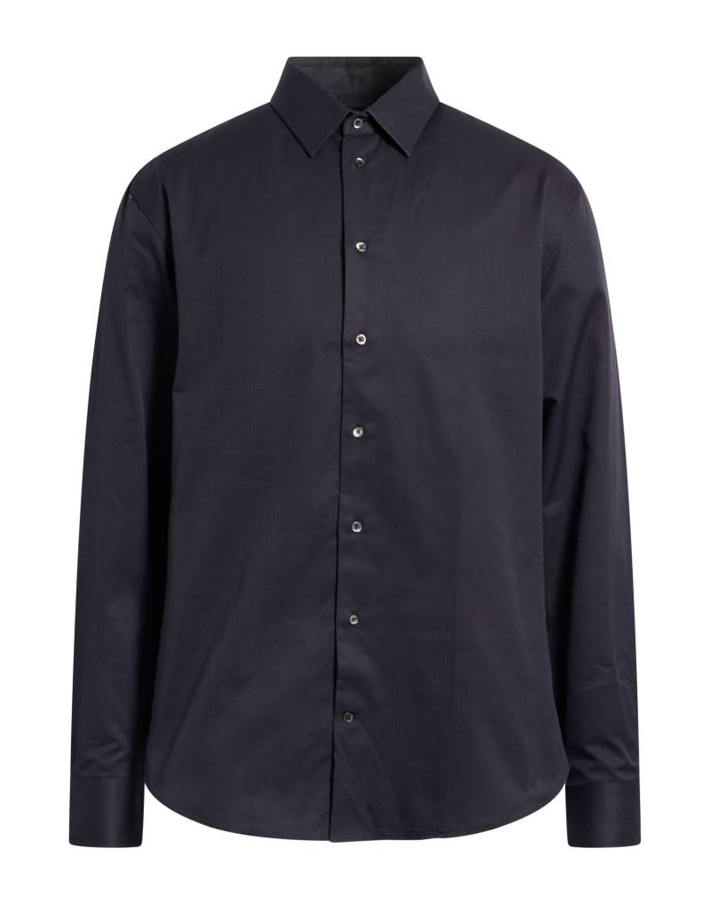 EMPORIO ARMANI Hemd Herren Nachtblau von EMPORIO ARMANI