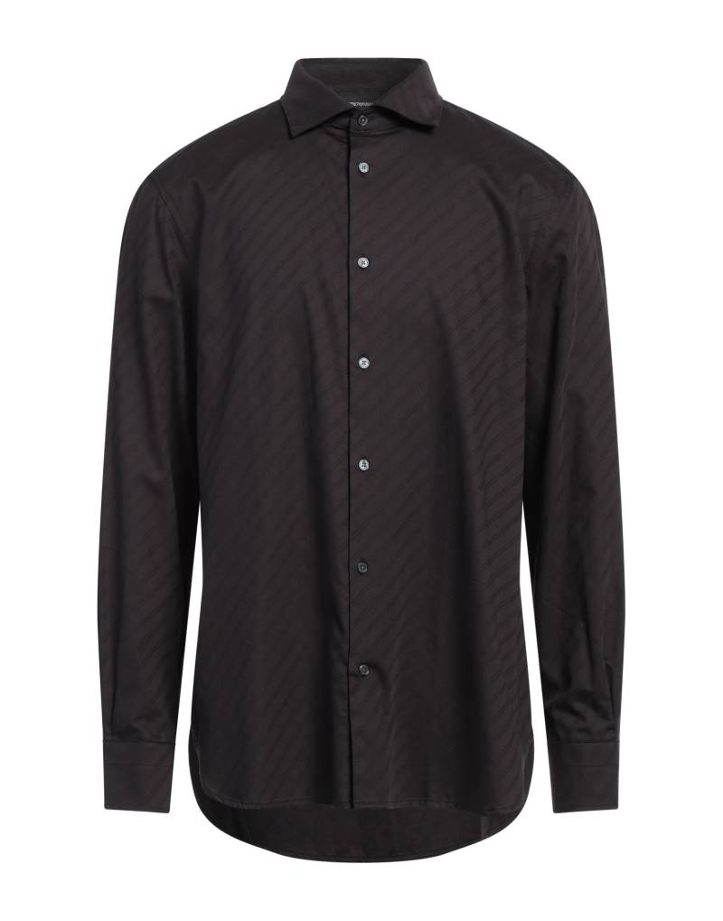 EMPORIO ARMANI Hemd Herren Schwarz von EMPORIO ARMANI