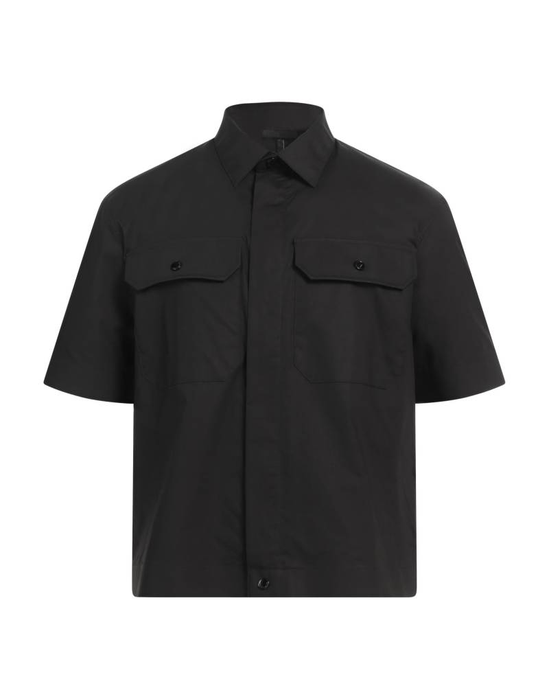 EMPORIO ARMANI Hemd Herren Schwarz von EMPORIO ARMANI