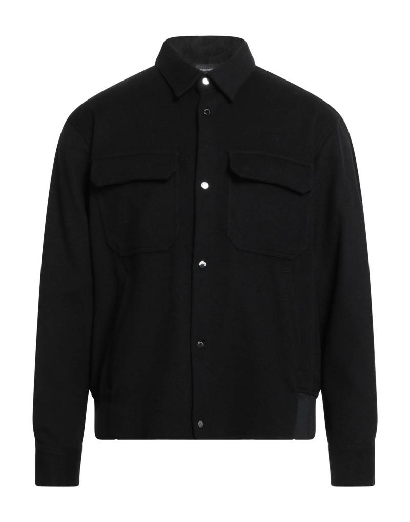 EMPORIO ARMANI Hemd Herren Schwarz von EMPORIO ARMANI
