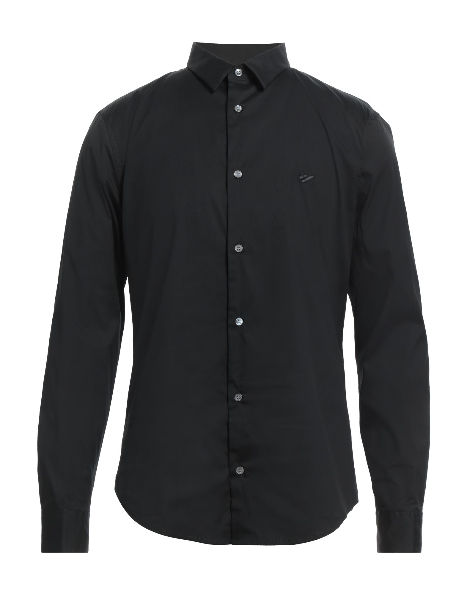 EMPORIO ARMANI Hemd Herren Schwarz von EMPORIO ARMANI