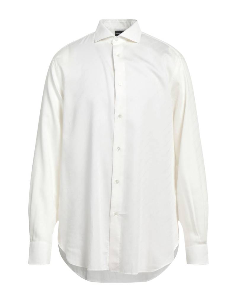 EMPORIO ARMANI Hemd Herren Weiß von EMPORIO ARMANI