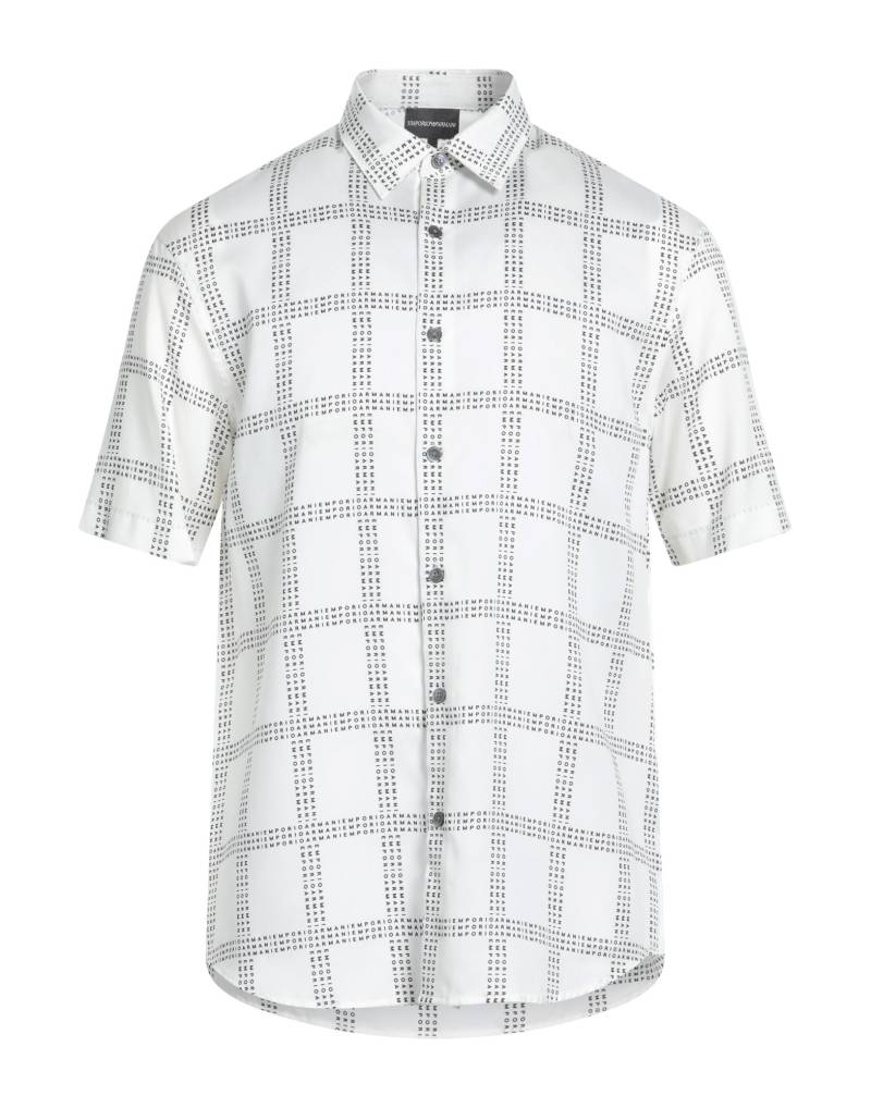 EMPORIO ARMANI Hemd Herren Weiß EMPORIO ARMANI Hemd Herren Weiß von EMPORIO ARMANI