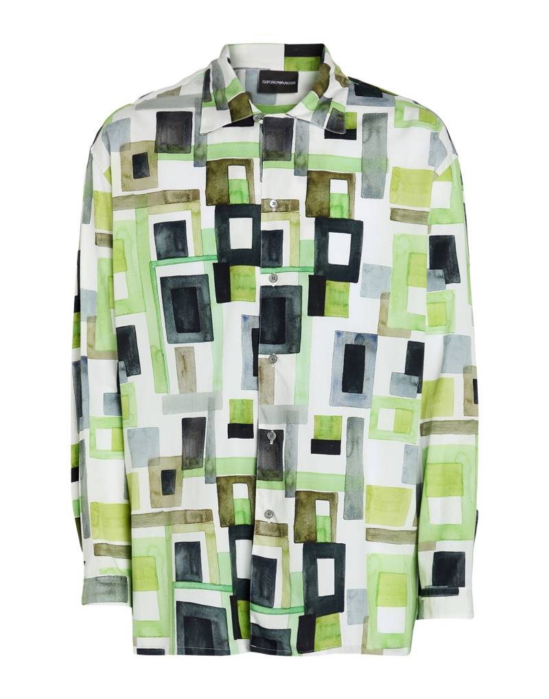 EMPORIO ARMANI Hemd Herren Weiß von EMPORIO ARMANI