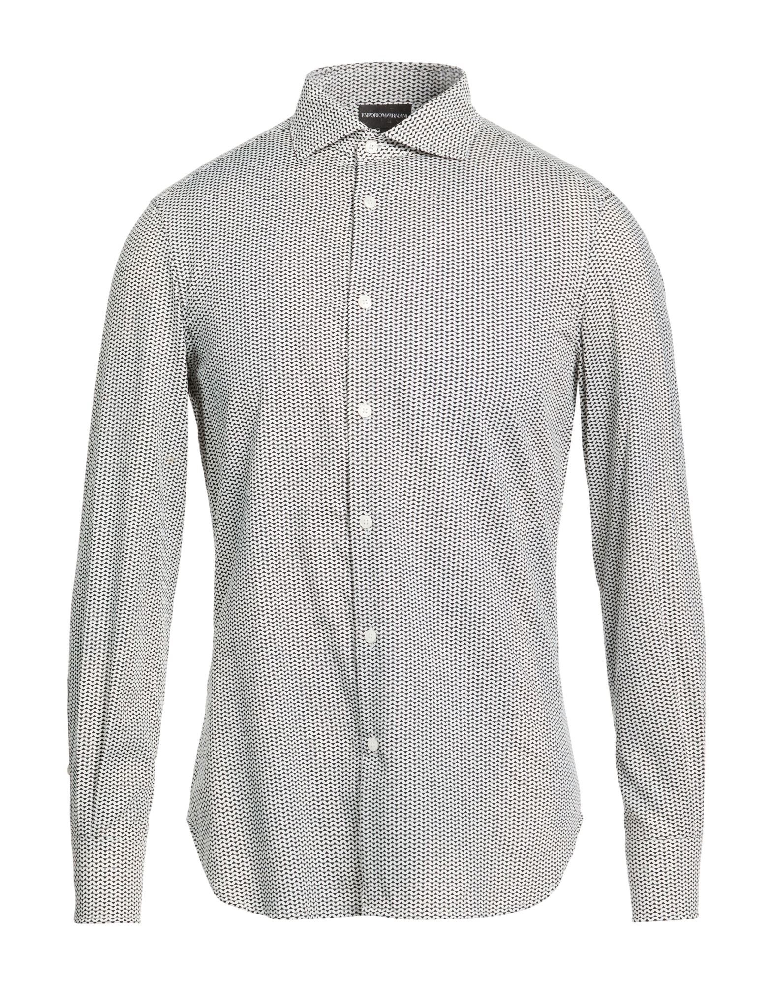 EMPORIO ARMANI Hemd Herren Weiß von EMPORIO ARMANI