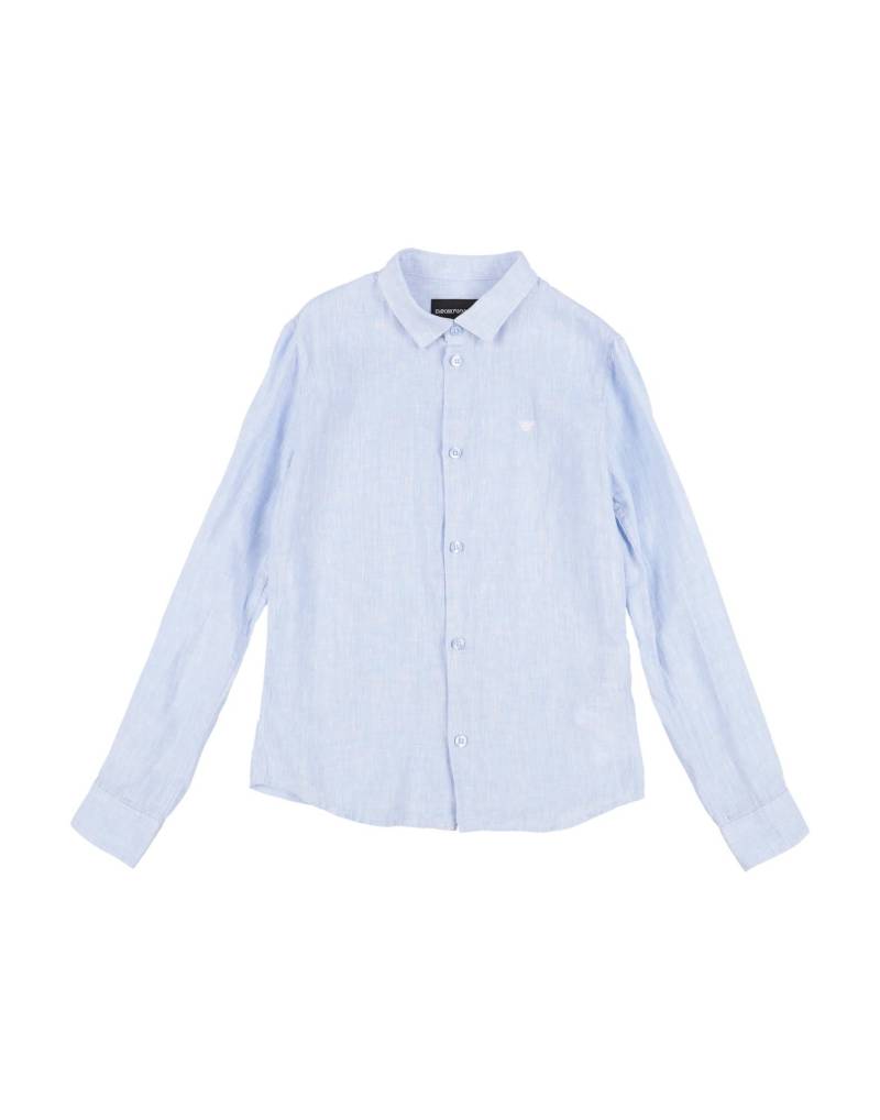 EMPORIO ARMANI Hemd Kinder Azurblau von EMPORIO ARMANI