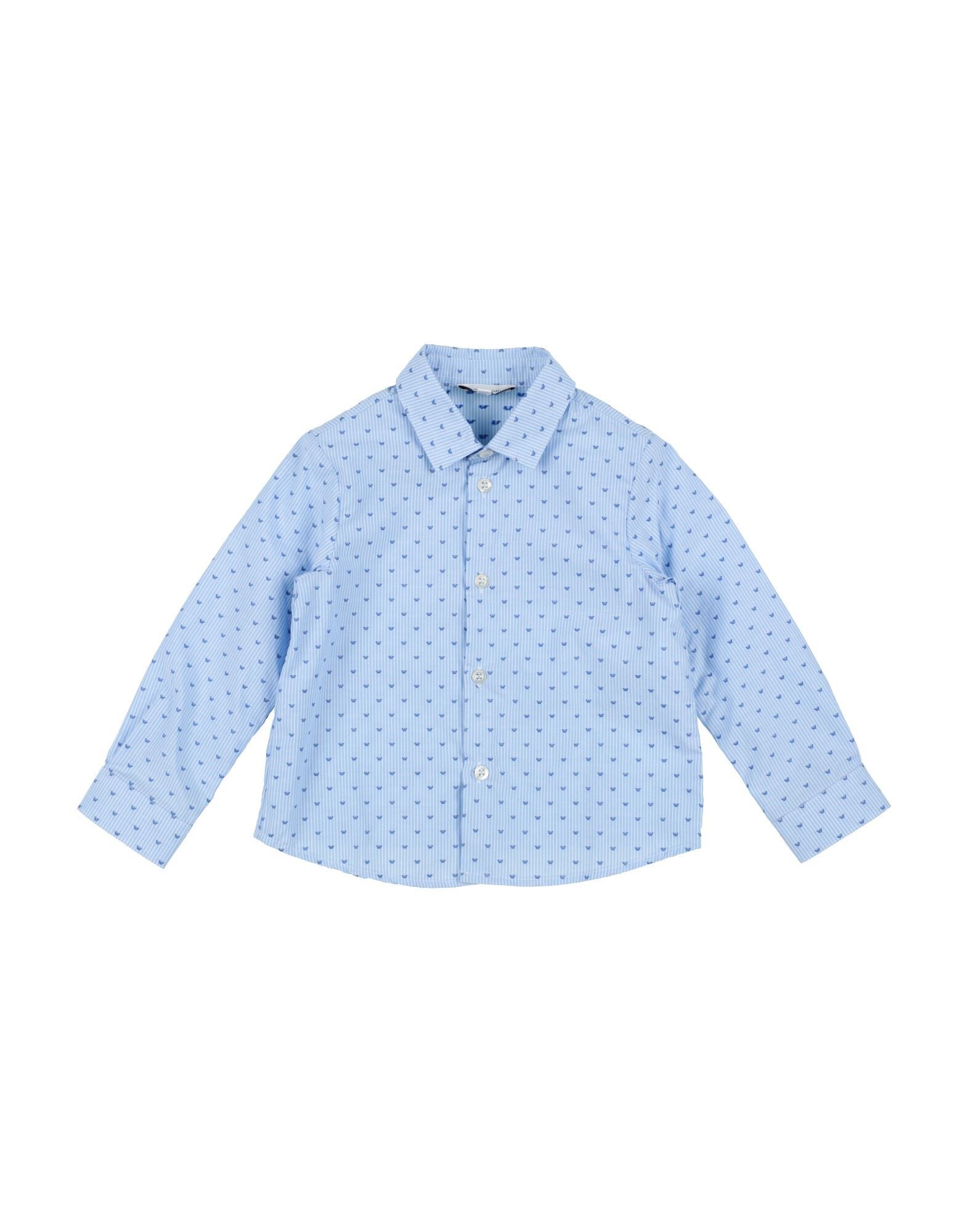 EMPORIO ARMANI Hemd Kinder Blau von EMPORIO ARMANI