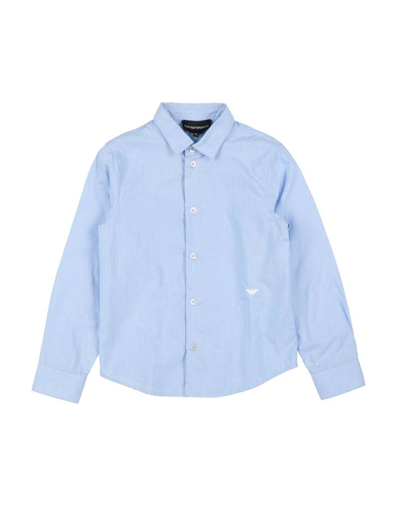 EMPORIO ARMANI Hemd Kinder Hellblau von EMPORIO ARMANI