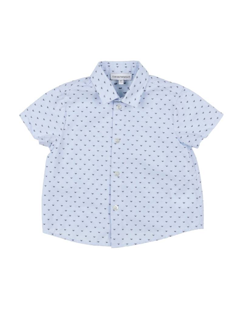 EMPORIO ARMANI Hemd Kinder Himmelblau von EMPORIO ARMANI