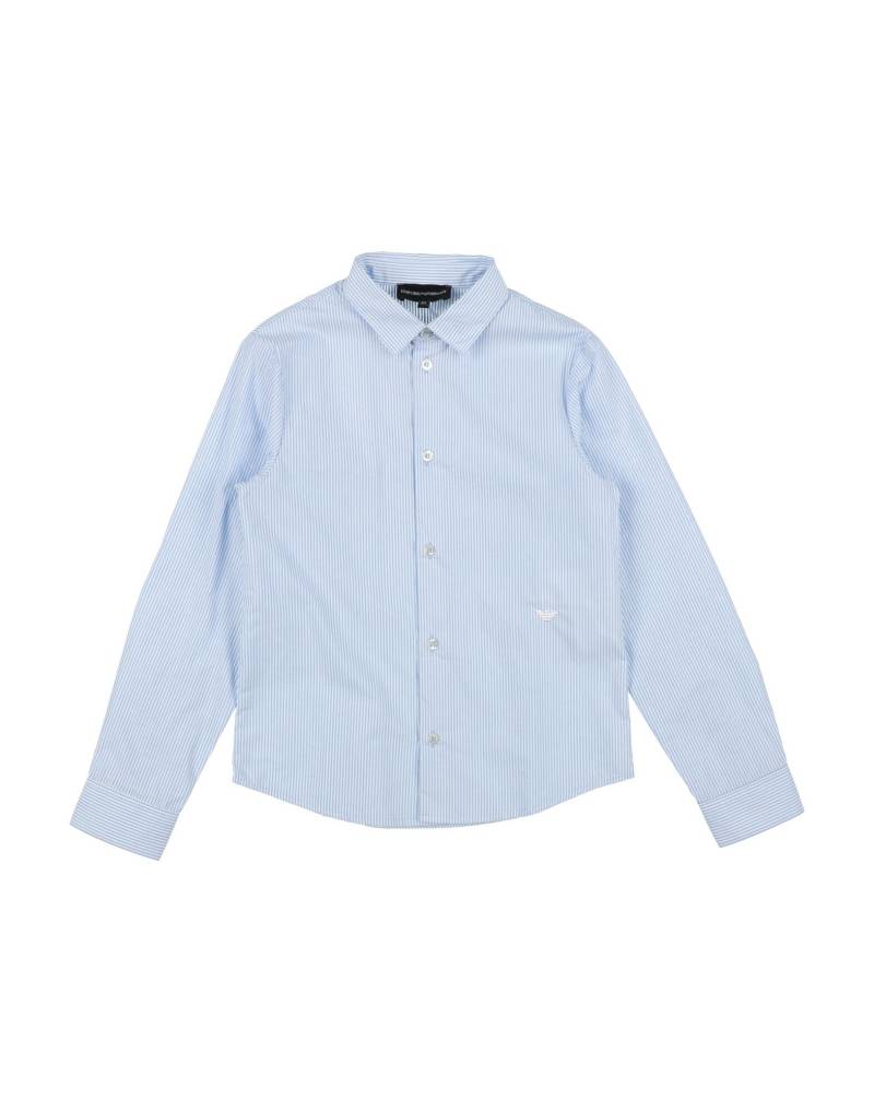 EMPORIO ARMANI Hemd Kinder Himmelblau von EMPORIO ARMANI