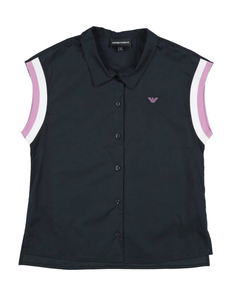 EMPORIO ARMANI Hemd Kinder Nachtblau von EMPORIO ARMANI