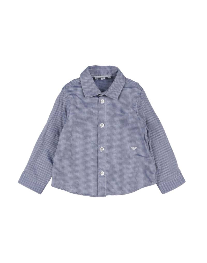 EMPORIO ARMANI Hemd Kinder Taubenblau von EMPORIO ARMANI