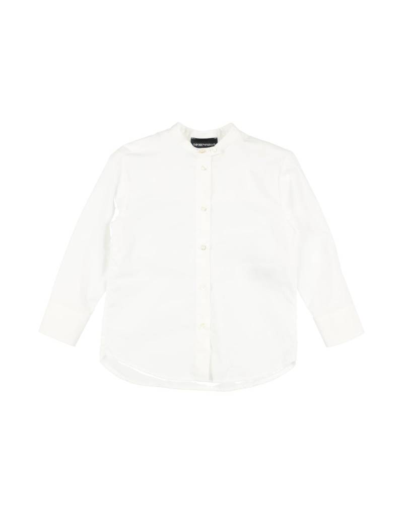 EMPORIO ARMANI Hemd Kinder Weiß von EMPORIO ARMANI