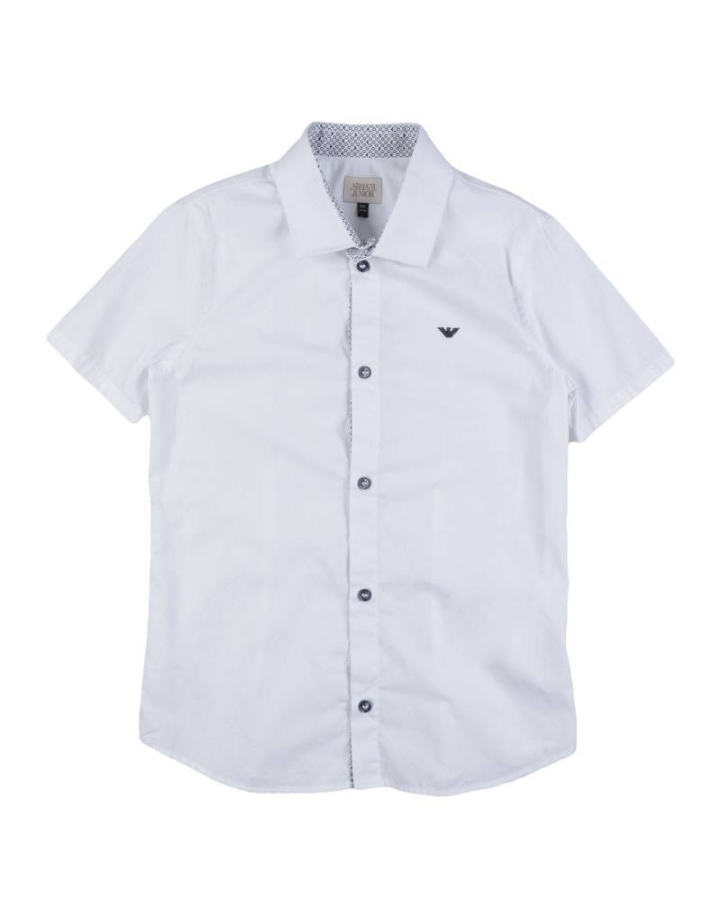 EMPORIO ARMANI Hemd Kinder Weiß von EMPORIO ARMANI