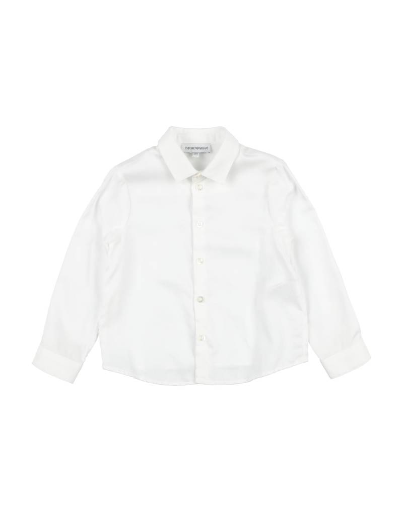 EMPORIO ARMANI Hemd Kinder Weiß von EMPORIO ARMANI