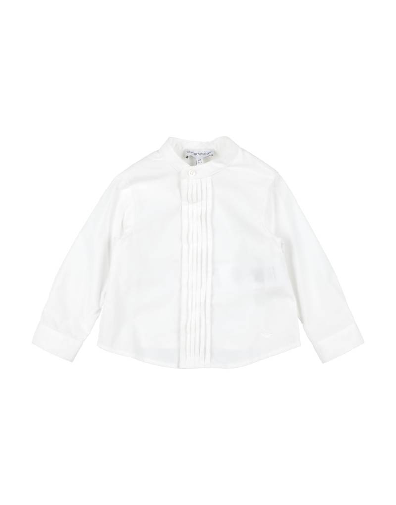EMPORIO ARMANI Hemd Kinder Weiß von EMPORIO ARMANI