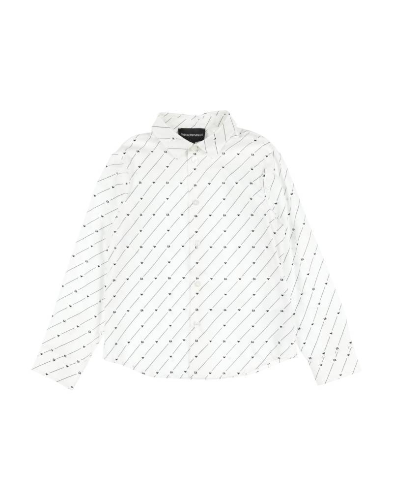 EMPORIO ARMANI Hemd Kinder Weiß von EMPORIO ARMANI