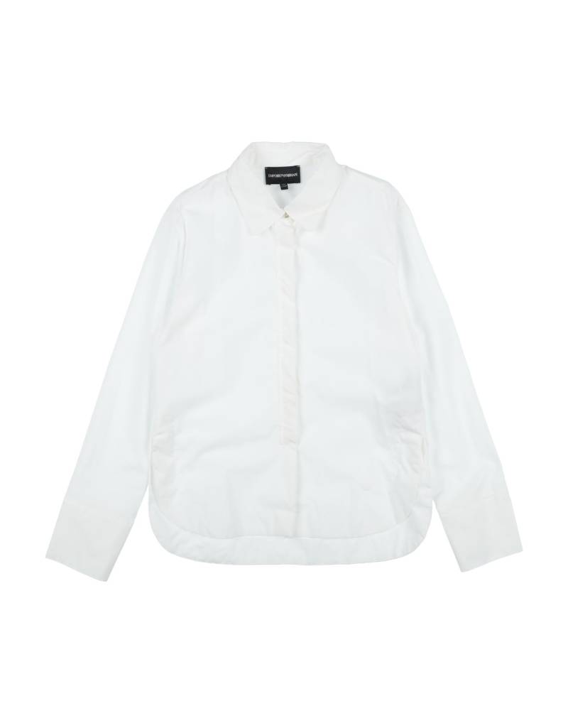 EMPORIO ARMANI Hemd Kinder Weiß von EMPORIO ARMANI