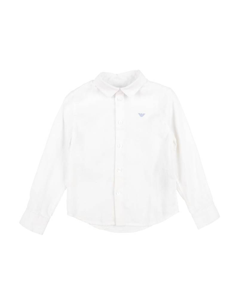 EMPORIO ARMANI Hemd Kinder Weiß von EMPORIO ARMANI