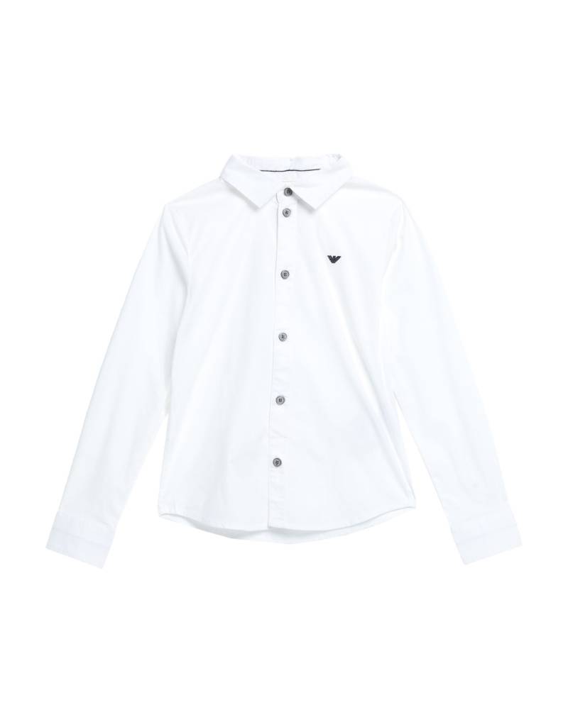 EMPORIO ARMANI Hemd Kinder Weiß von EMPORIO ARMANI