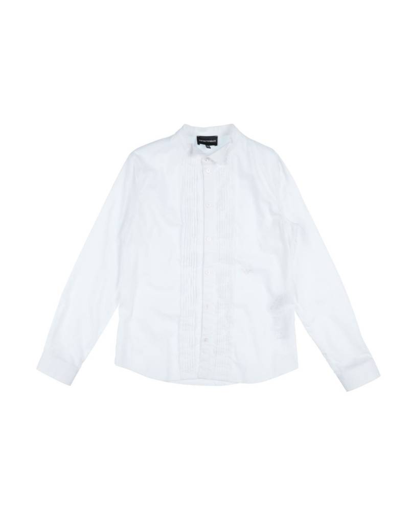 EMPORIO ARMANI Hemd Kinder Weiß von EMPORIO ARMANI