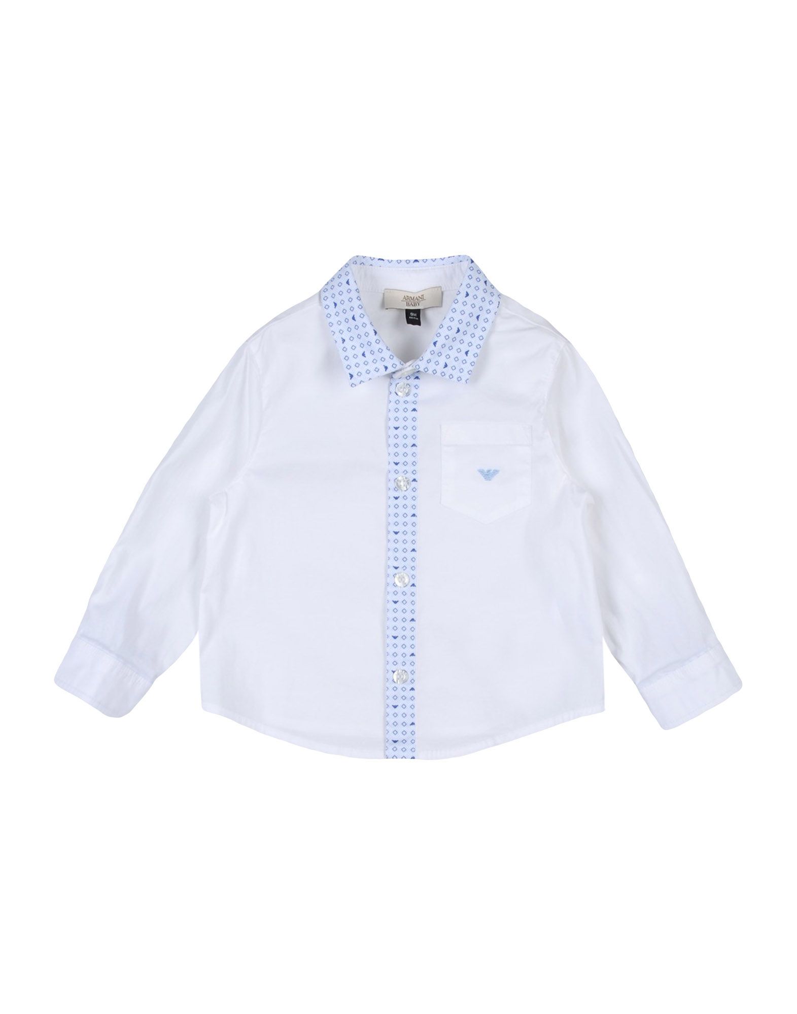 EMPORIO ARMANI Hemd Kinder Weiß von EMPORIO ARMANI