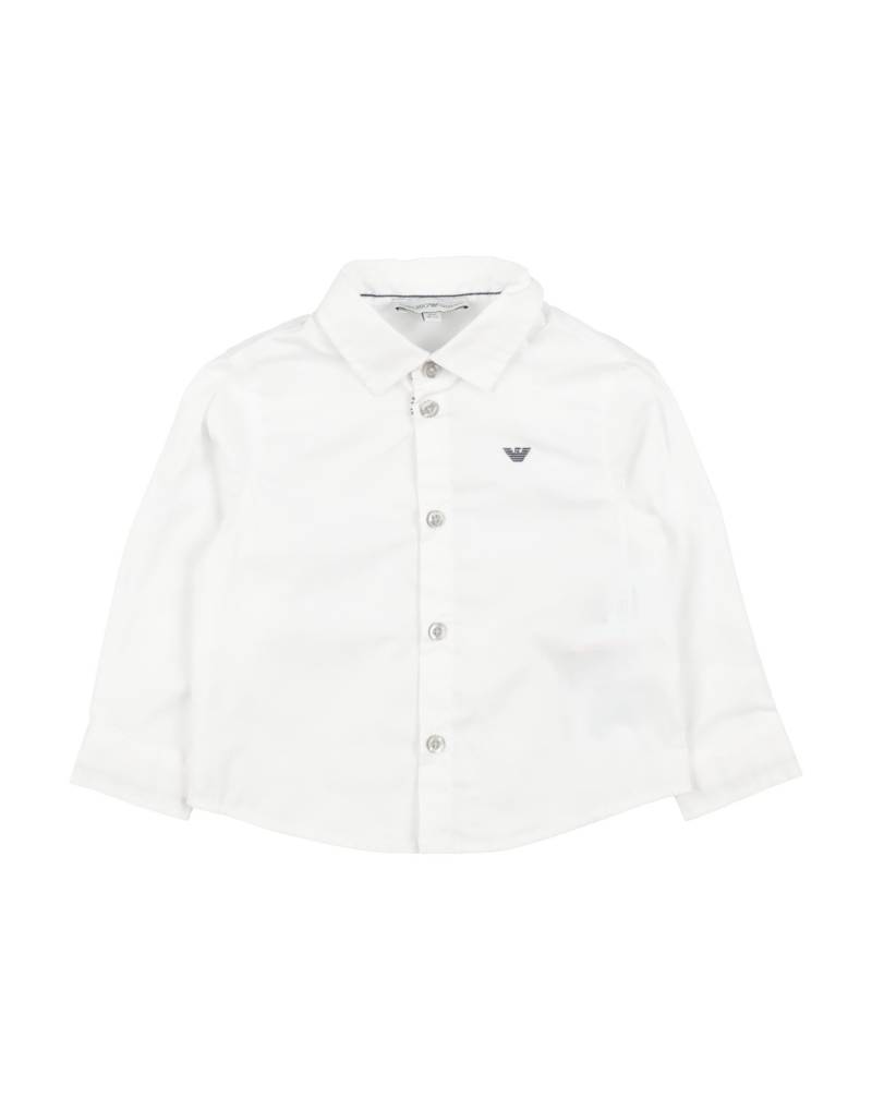 EMPORIO ARMANI Hemd Kinder Weiß von EMPORIO ARMANI