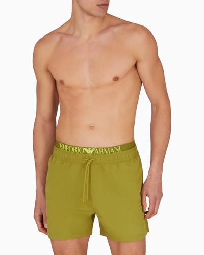 EMPORIO ARMANI Herren MID Boxer Badehose, Guacamole, XL von EMPORIO ARMANI