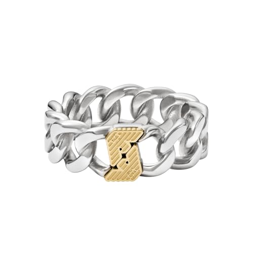EMPORIO ARMANI Herren Mehrfarbig Edelstahl Ring EGS318504011 von EMPORIO ARMANI