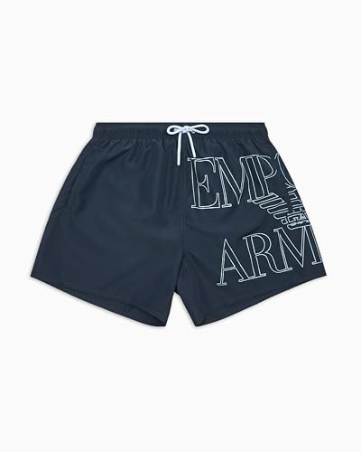 EMPORIO ARMANI Herren Mid Boxer Badehose, Armani Blu, XXL von EMPORIO ARMANI