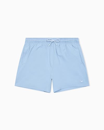 EMPORIO ARMANI Herren Mid Boxer Badehose, Ashley Blue, L von EMPORIO ARMANI