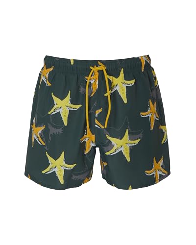 EMPORIO ARMANI Herren Mid Boxer Badehose, Climbing Pr.Seestern, Verschiedene Größen von EMPORIO ARMANI