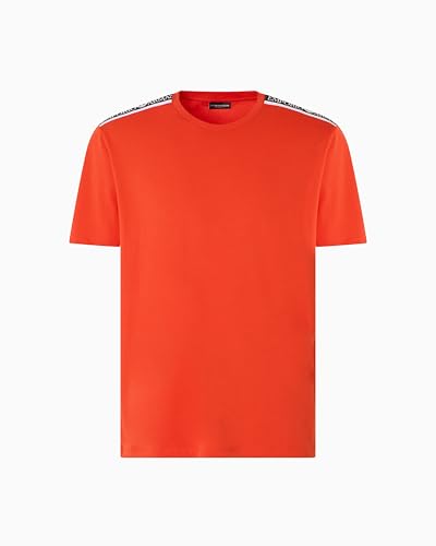 EMPORIO ARMANI Herren Round-Neck T-Shirt, Red.com, M von EMPORIO ARMANI