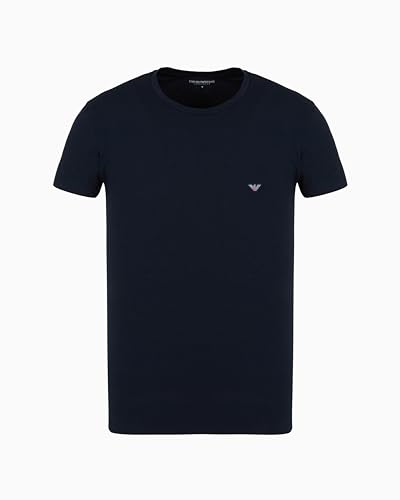 EMPORIO ARMANI Herren S/Sleeve T-Shirt, Armani Blu, L von EMPORIO ARMANI