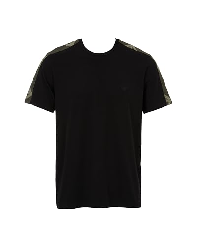 EMPORIO ARMANI Herren S/Sleeve T-Shirt, Schwarz, XL von EMPORIO ARMANI