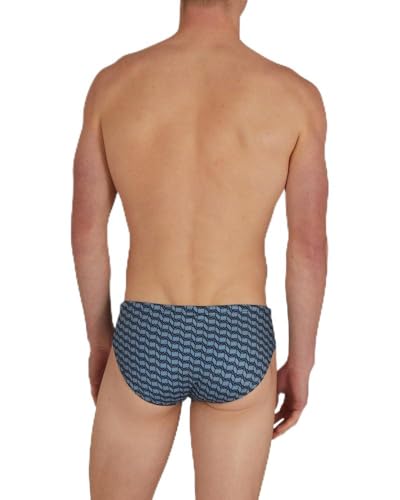 EMPORIO ARMANI Herren SLIP Schwimm-Slips, White/Black, von EMPORIO ARMANI
