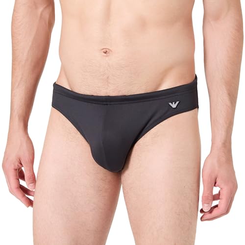 EMPORIO ARMANI Herren Slip Schwimm-Slips, Black, Verschiedene Größen von EMPORIO ARMANI