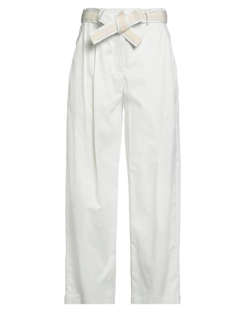 EMPORIO ARMANI Hose Damen Elfenbein von EMPORIO ARMANI