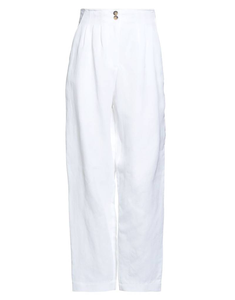 EMPORIO ARMANI Hose Damen Weiß von EMPORIO ARMANI