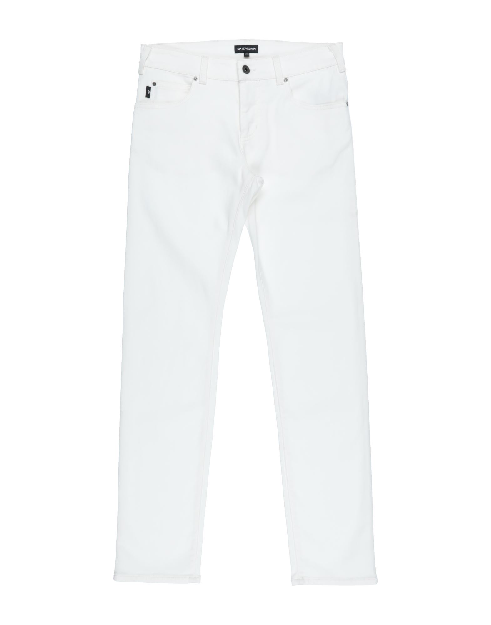 EMPORIO ARMANI Hose Kinder Off white von EMPORIO ARMANI