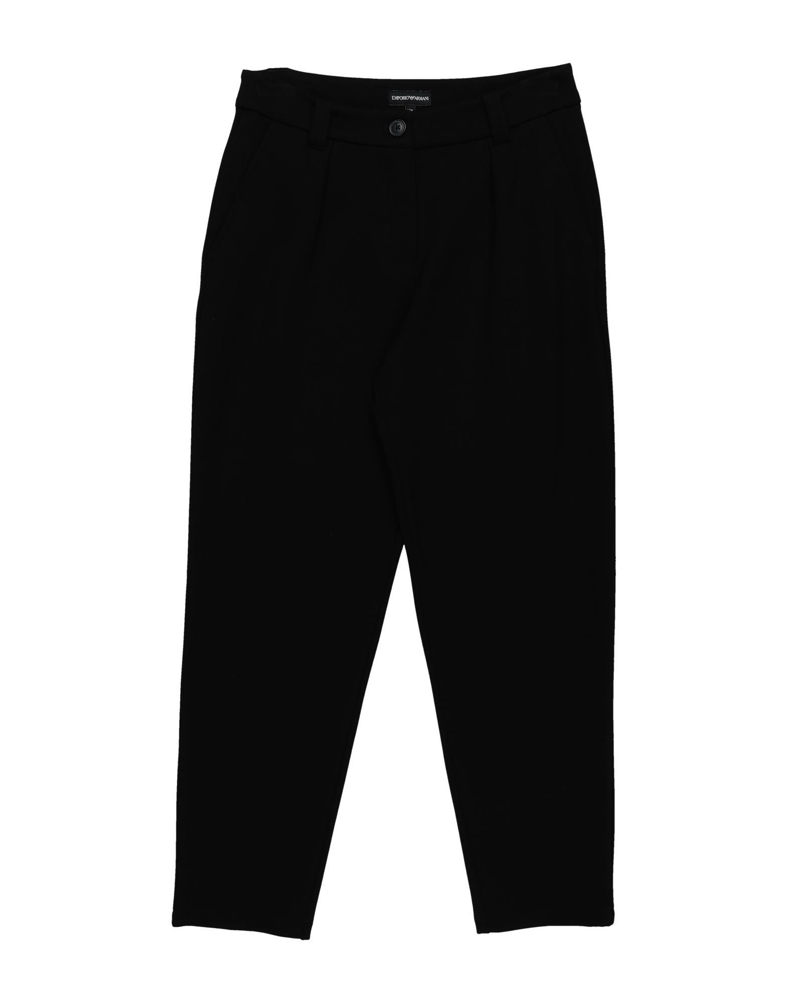 EMPORIO ARMANI Hose Kinder Schwarz von EMPORIO ARMANI