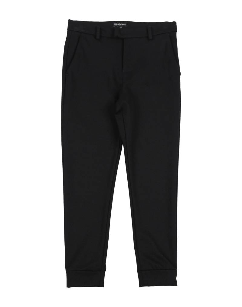 EMPORIO ARMANI Hose Kinder Schwarz von EMPORIO ARMANI