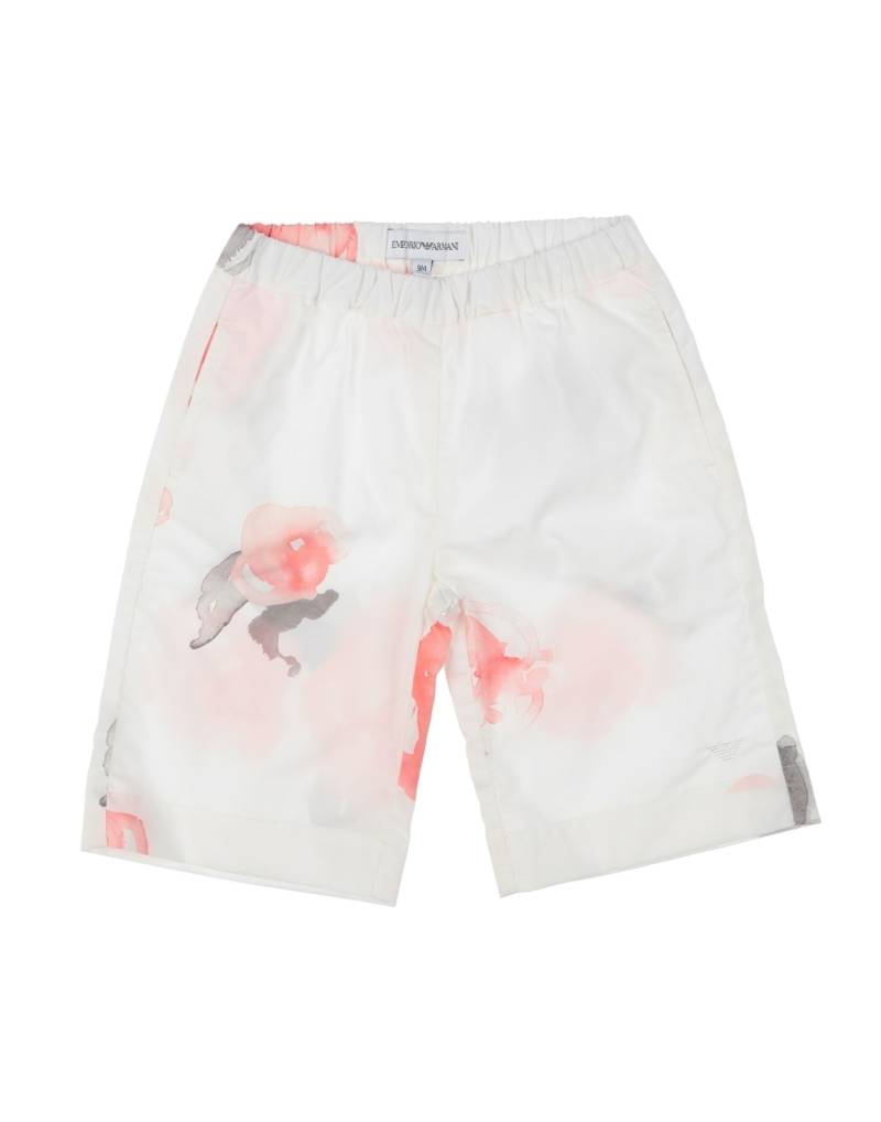 EMPORIO ARMANI Shorts & Bermudashorts Kinder Weiß von EMPORIO ARMANI