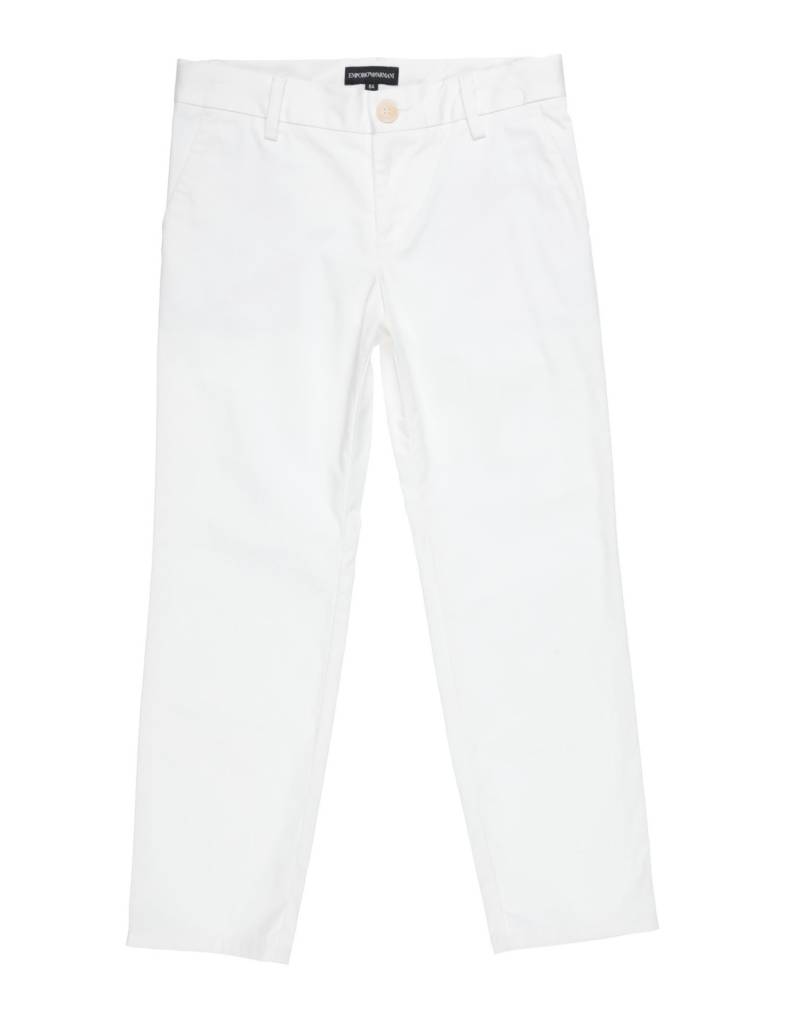 EMPORIO ARMANI Hose Kinder Weiß von EMPORIO ARMANI