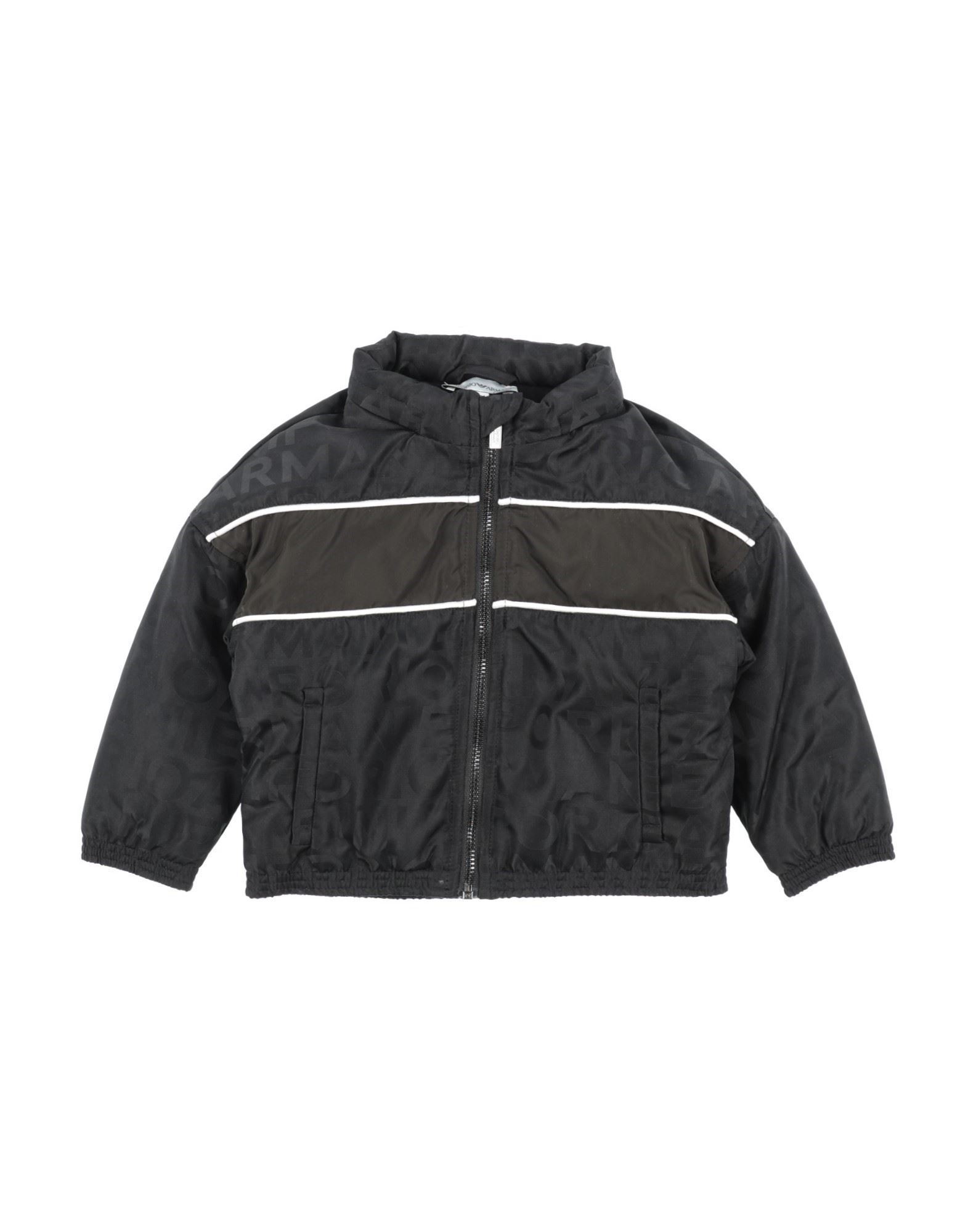 EMPORIO ARMANI Jacke & Anorak Kinder Schwarz von EMPORIO ARMANI